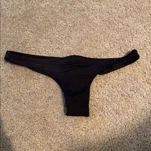 Black bikini bottoms